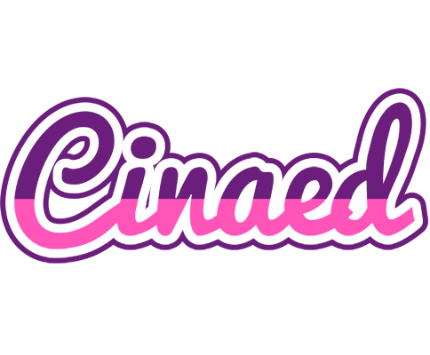 Cinaed cheerful logo