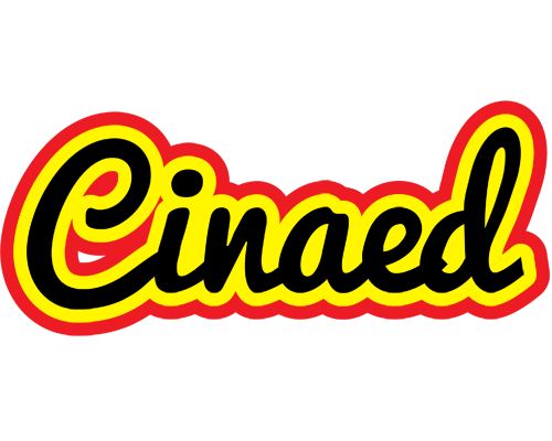 Cinaed flaming logo