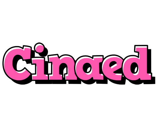 Cinaed girlish logo