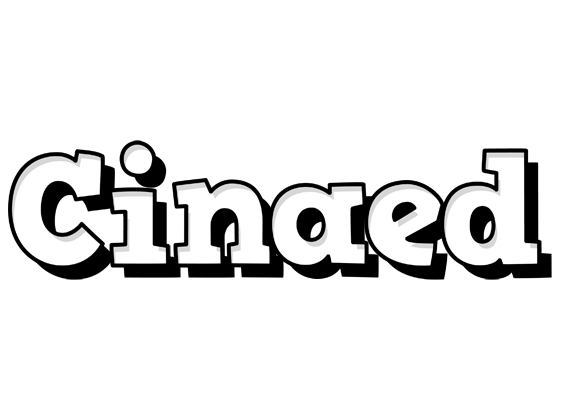 Cinaed snowing logo