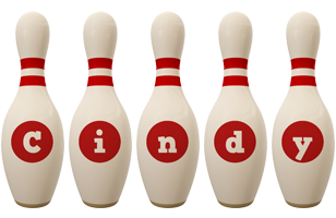 Cindy bowling-pin logo
