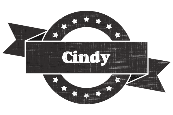Cindy grunge logo