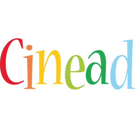 Cinead birthday logo