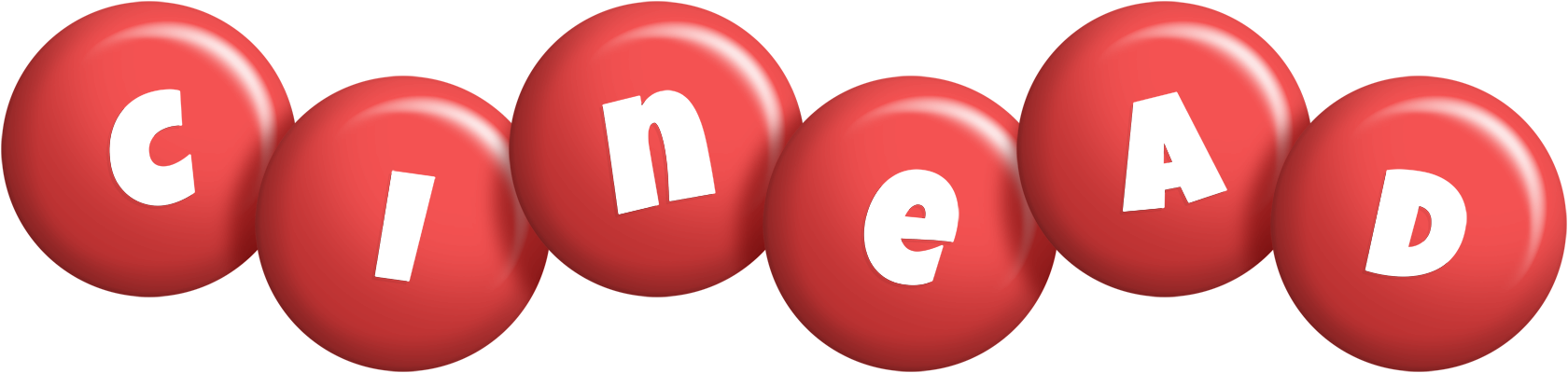 Cinead candy-red logo