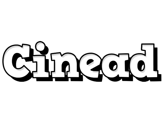 Cinead snowing logo