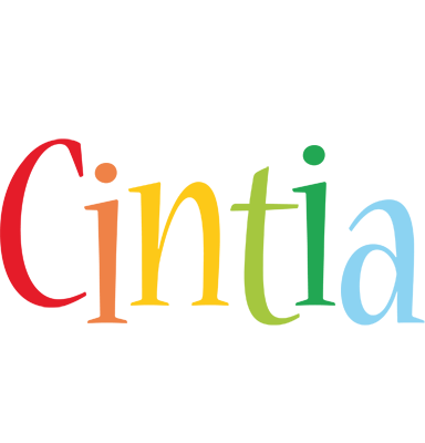 Cintia birthday logo