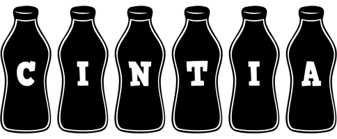 Cintia bottle logo