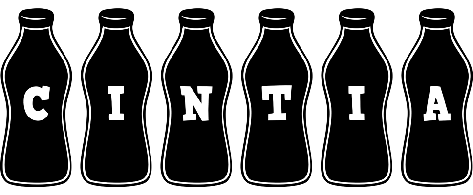 Cintia bottle logo
