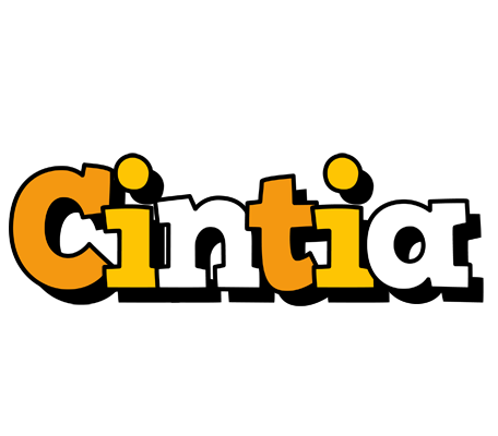 Cintia cartoon logo