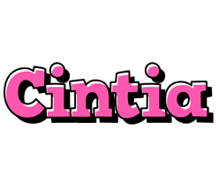 Cintia girlish logo