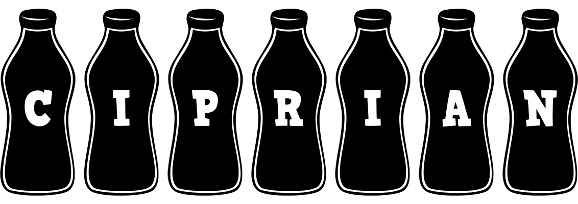 Ciprian bottle logo