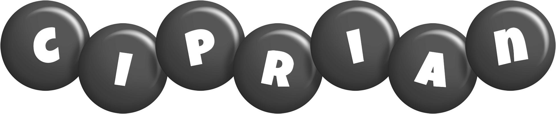 Ciprian candy-black logo