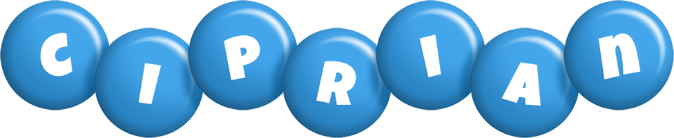 Ciprian candy-blue logo