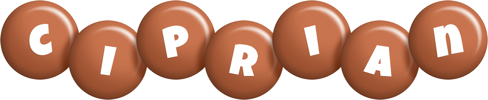 Ciprian candy-brown logo