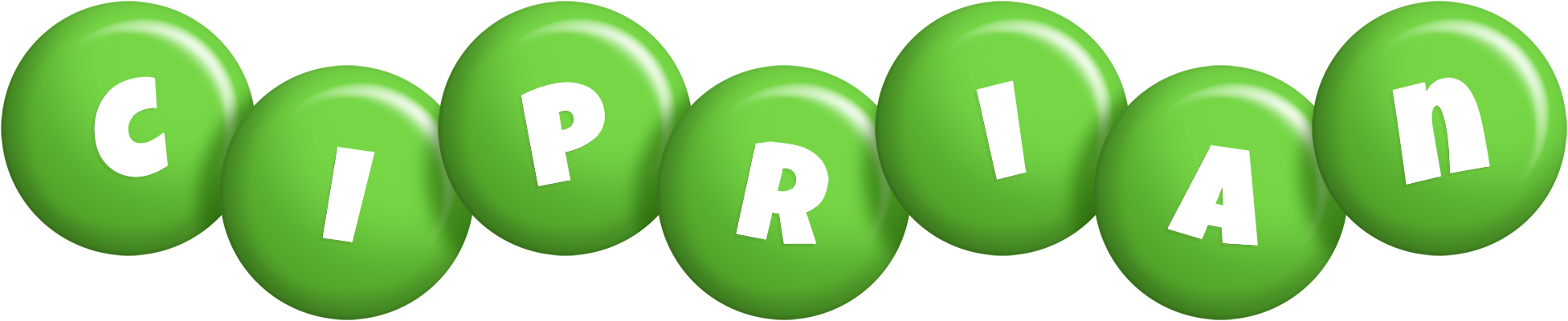 Ciprian candy-green logo