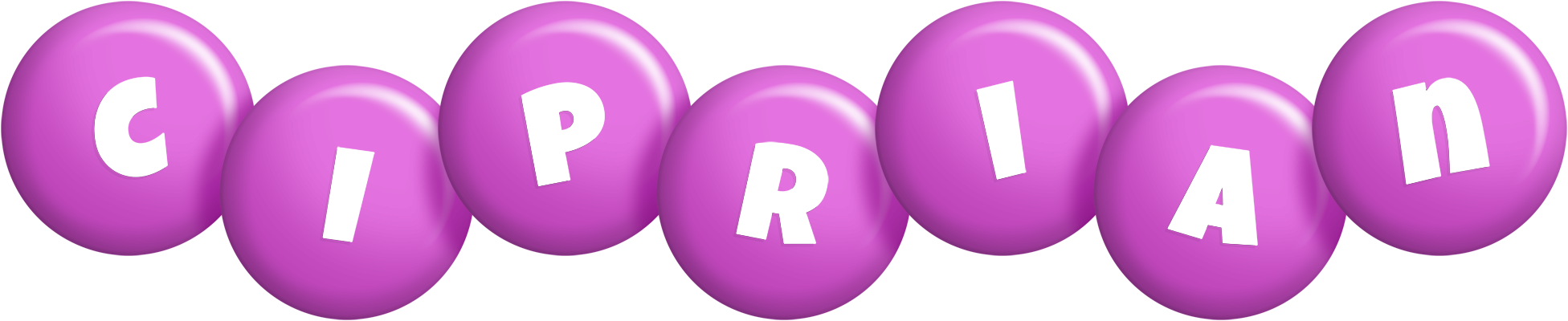 Ciprian candy-purple logo