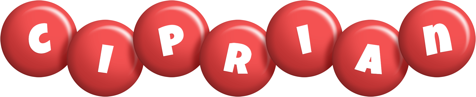 Ciprian candy-red logo