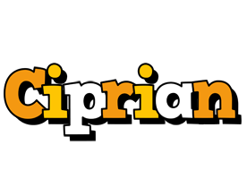 Ciprian cartoon logo