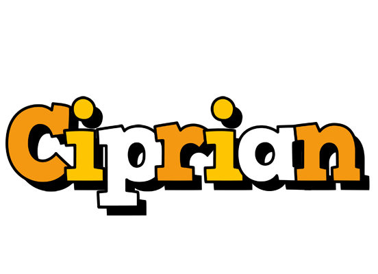 Ciprian cartoon logo