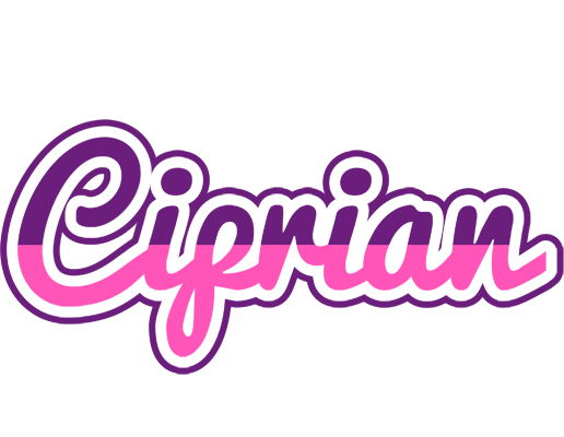 Ciprian cheerful logo
