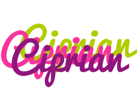 Ciprian flowers logo