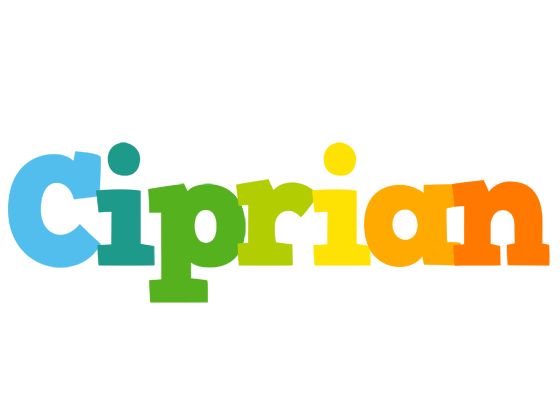 Ciprian rainbows logo