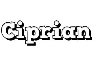 Ciprian snowing logo