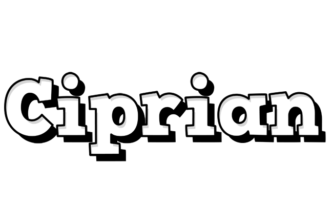 Ciprian snowing logo