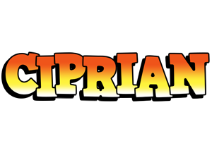 Ciprian sunset logo