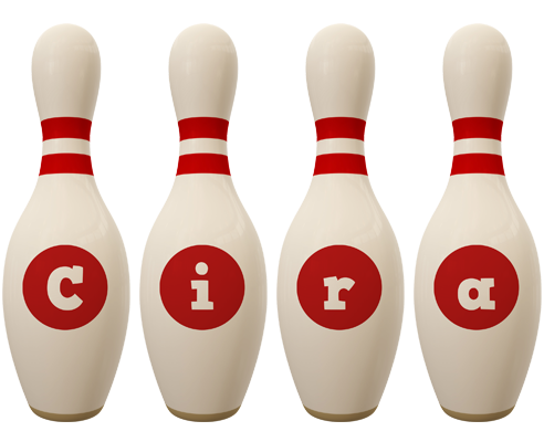 Cira bowling-pin logo