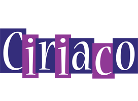 Ciriaco autumn logo