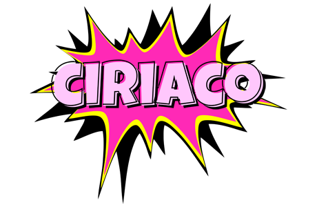 Ciriaco badabing logo