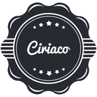 Ciriaco badge logo