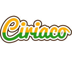 Ciriaco banana logo