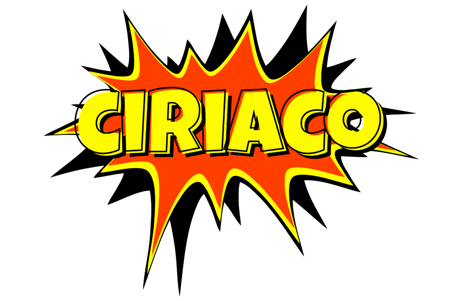 Ciriaco bazinga logo