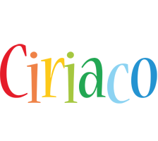 Ciriaco Logo | Name Logo Generator - Smoothie, Summer, Birthday, Kiddo ...