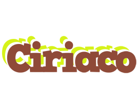 Ciriaco caffeebar logo