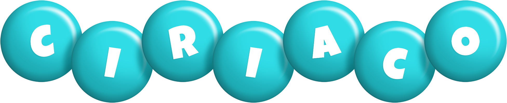Ciriaco candy-azur logo