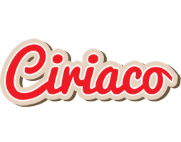 Ciriaco chocolate logo