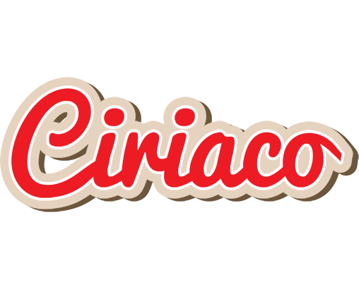 Ciriaco chocolate logo