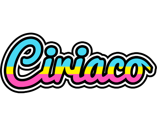 Ciriaco circus logo