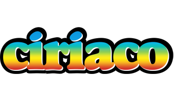 Ciriaco color logo