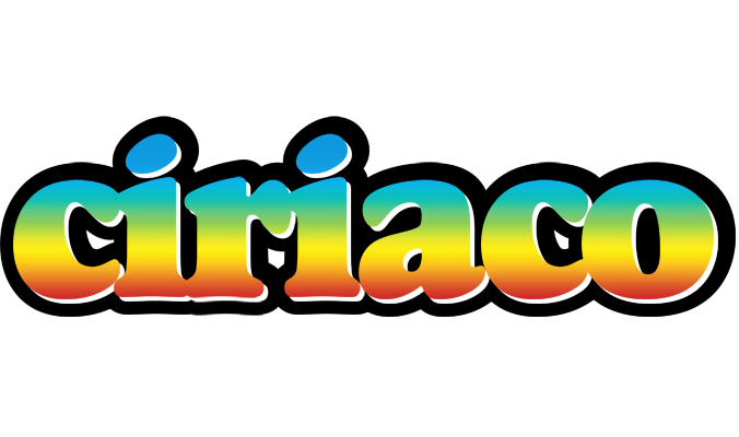 Ciriaco color logo