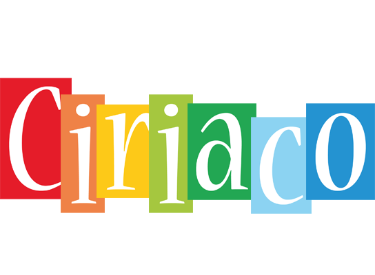 Ciriaco colors logo