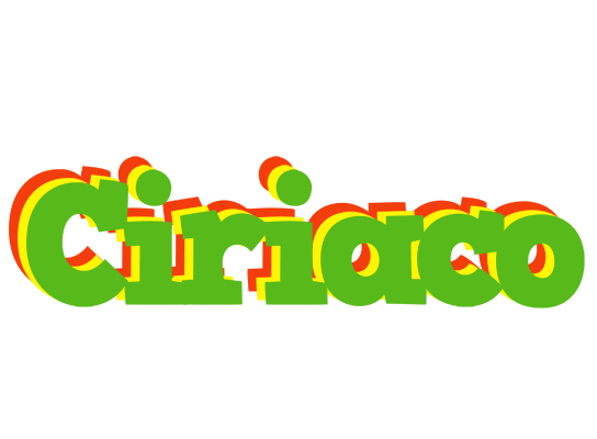 Ciriaco crocodile logo