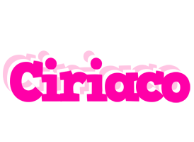 Ciriaco dancing logo