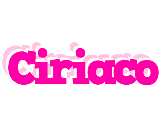 Ciriaco dancing logo