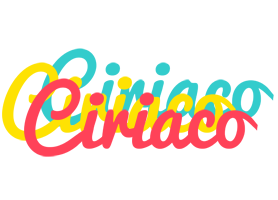 Ciriaco disco logo