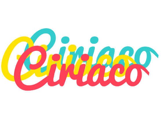 Ciriaco disco logo