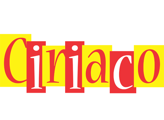 Ciriaco errors logo